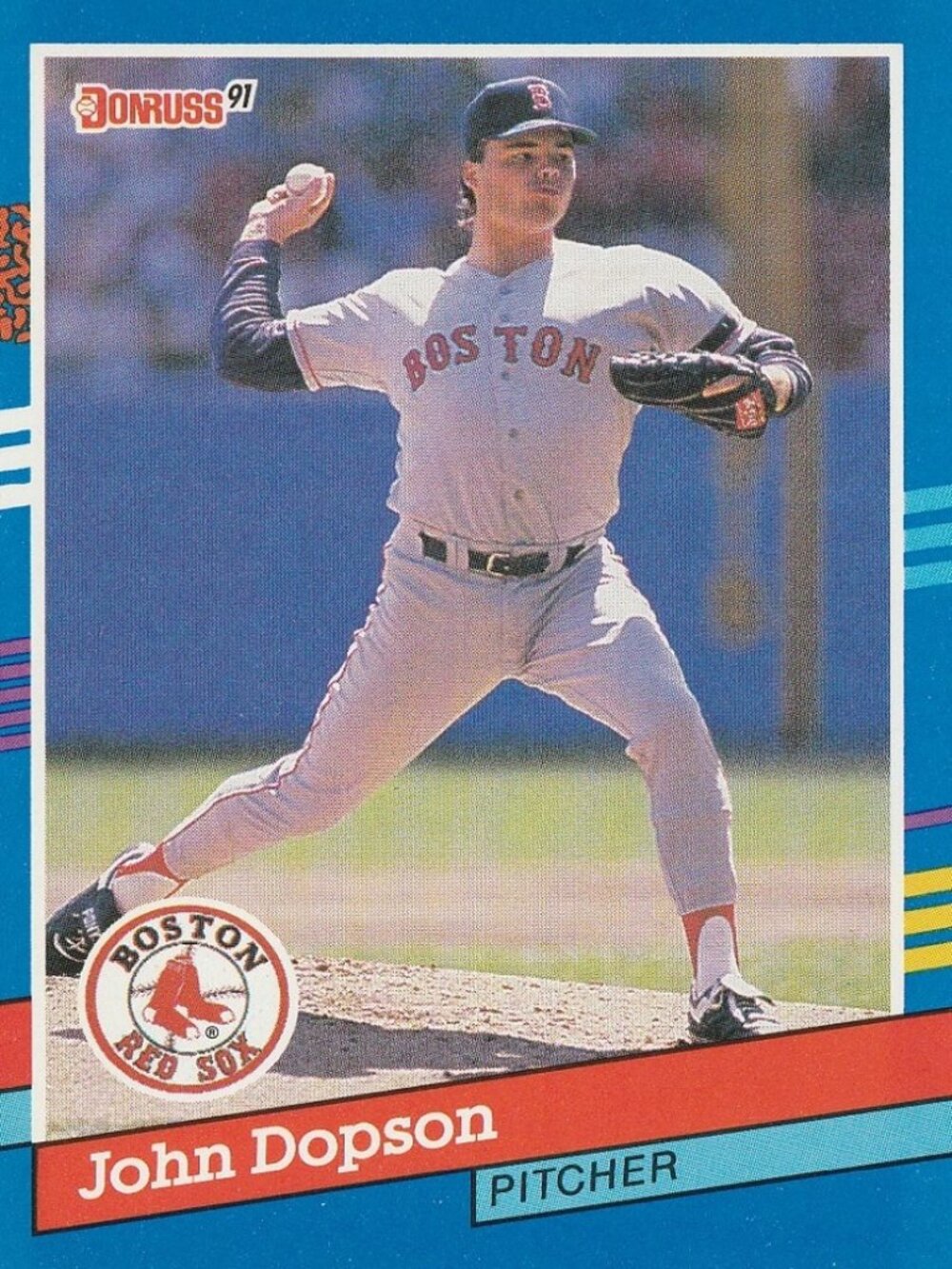 John Dopson - Donruss '91 MLB Baseball Card